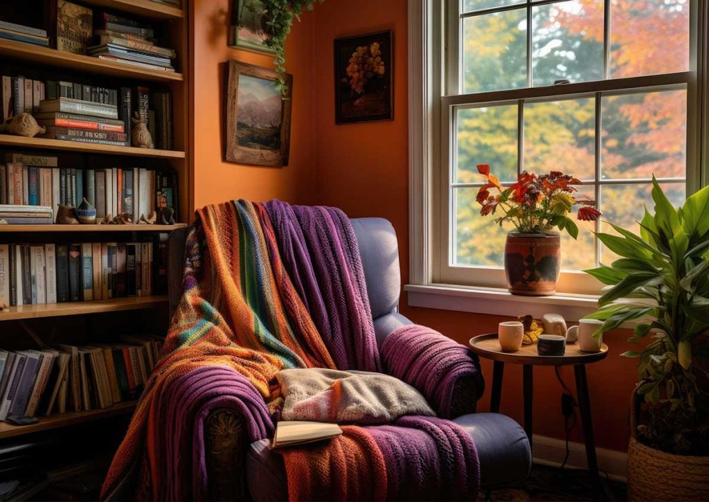 Créer un salon de lecture relaxant et accueillant chez soi